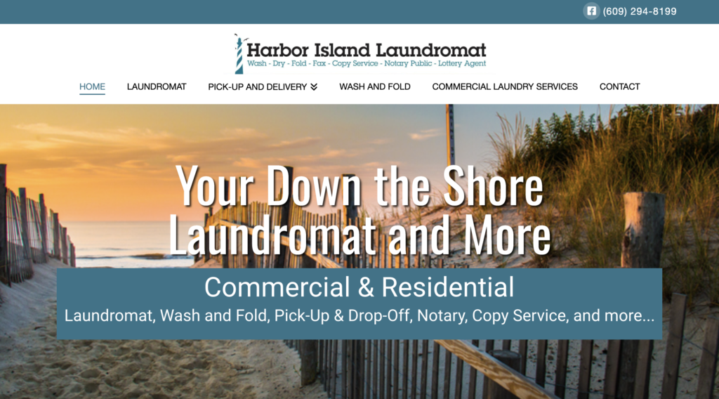 New Website - Harbor Island Laundromat